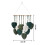 Macrame Wall Hanging Leaves Boho Handmade Woven Tapestry 2
