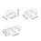 Baking Set with Lids Silicone Mat and Stainless Steel Rack 4
