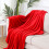 Κουβέρτα Ψύξης Flannel Coral Fleece Κόκκινη1Pack 3