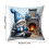 Queen Pillow Cases Blue Watercolor Design 2 Pack 3