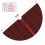 Christmas Tree Skirt Plaid 36 Inch 5