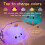 Veilleuse nuage pour enfants LED rechargeable USB 2