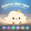 Veilleuse nuage pour enfants LED rechargeable USB 4