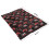 Red Game Controller Pattern Flannel Throw Blanket 40x50 4