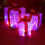 Red Lighted Gift Box Decoration L Size 2