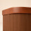 Fluted Cardboard Storage Baskets with Leather-Like Lids 4