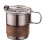 Sammenleggbar kaffekopp i rustfritt stål, 280 ml, 2 stk. 2