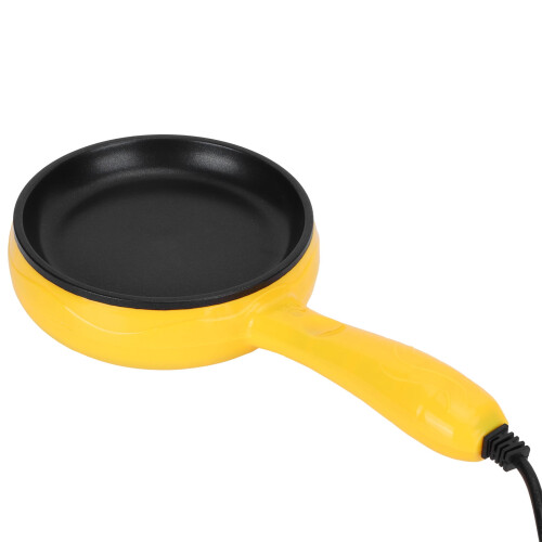 Mini poêle électrique portable avec spatule en bois 2