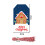 Christmas gift tags with holes cotton string 50 pcs 2