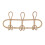 Wall Mounted Rattan Coat Rack with 3 Hooks 3