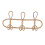 Wall Mounted Rattan Coat Rack with 3 Hooks 5