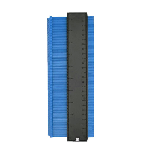 Arc Ruler Contour Gauge Blue 10 Inches 1