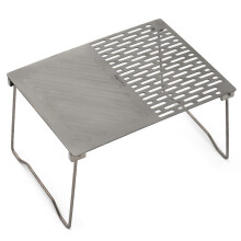 Camping table Folding Campfire Grill Portable Ti BBQ Grill Outdoor Hiking Camping Grill with Legs Lightweight Camp Tables Portable Foldable