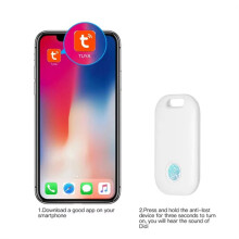 -Kompatibelt Anti Lost Alarm för Find My APP Plånbok Key Finder Tag GPS Tracker Locator
