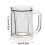 Frozen Beer Mugs Double-Layer16oz Clear Plastic 3