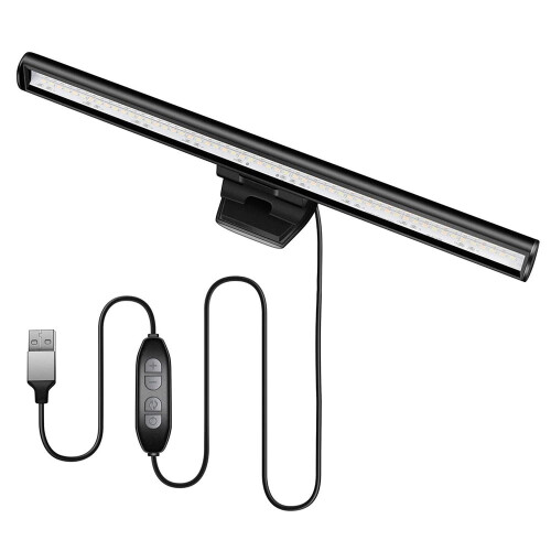 Lampe de lecture alimentée par USB, luminosité réglable 1