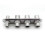 4 Port Aluminum Firewall Heater and A/C Bulkhead Inline 4