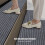 Halkfria absorberande trappsteg borstad polyester 76x20cm 4