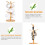 Bamboo Mug Holder Stand with 6 Hooks 4