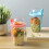 Relocy roze yoghurtbeker met lepel en deksel (1 stuk) 4
