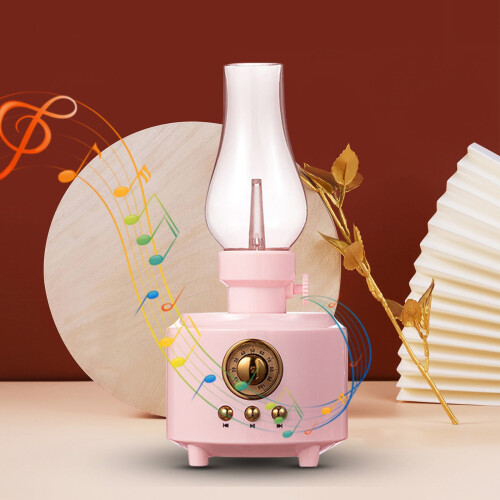Lâmpada de querosene VALSEEL vintage com rádio FM e Bluetooth, luz noturna. 1