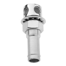 Marine Boat Gas Tank Vent Stainless Steel Flush Mount - 5/8" M16 Hose