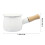 Enamel Flat Skillet Baking Pan and Milk Steamer 3