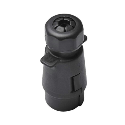 Round 7 Trailer Boat Light Adapter Plug Connector Weather Proof