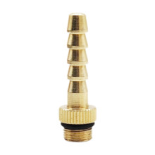 Gas Tank Valve Adapter Brass Canister Gas Convertor for BBQ Picnic Grilling