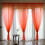 Light Filtering Sheer Curtains with Leaf Pattern, 1 Panel 2