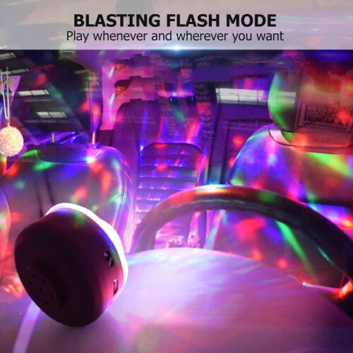 Lampe de scène LED RGB avec commande vocale et conception étanche 2