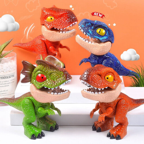 Ensemble de papeterie dinosaure avec taille-crayon, gomme, règle et agrafeuse 2