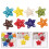 Five-pointed star takraw ball home decoration pendant red 5
