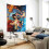 Charmander tapestry wall hanging 60" x 51" 2