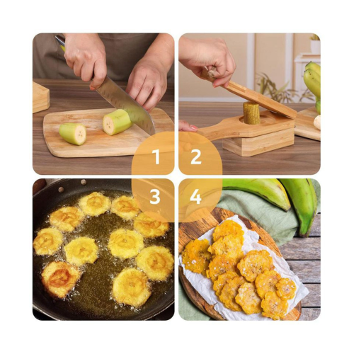 Moule en bois pour bacon et bananes (1 pièce) 2