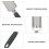 Hand-Gemüseschneider-Set, grau 5