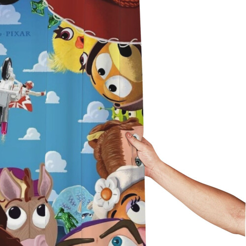 Perdea de duș Toy Story impermeabilă, 183x183 cm 1