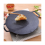 Cast Iron Griddle Pan 38 cm Flat Non-Stick 5