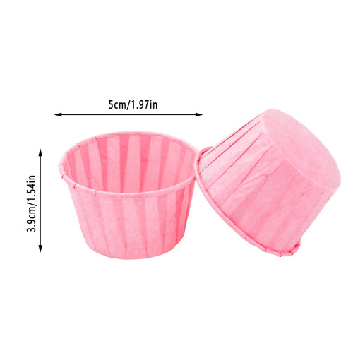 Caissettes à cupcakes dorées et argentées à bord roulé, jetables pour la cuisson 1