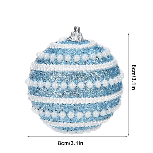Set bunter Christbaumkugeln 2
