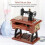 Vintage Sewing Machine Music Box Home Decor 1 Count 4