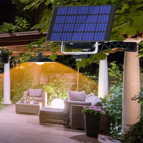 Solar Pendant Light with Remote Control 1 Pack 2
