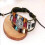 Pulseira vintage boêmia com miçangas, cordão de cânhamo e várias camadas. 4
