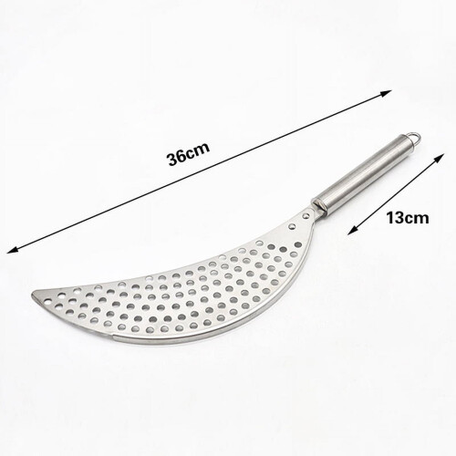 Casewin stainless steel pasta strainer with handle1piece 1