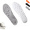 PU Shoe Insoles Soft Breathable Lightweight Shockproof 1