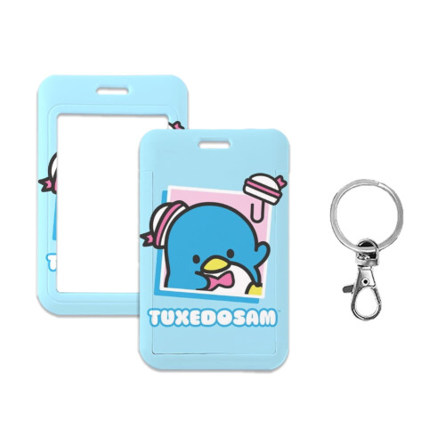 Sanrio Tuxedo Sam Ausweishalter-Lanyard mit einziehbarem 2