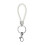 Sanrio Tuxedo Sam Ausweishalter-Lanyard mit einziehbarem 4