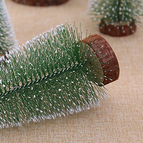 White Cedar Bottle Brush Christmas Tree 15 cm 2