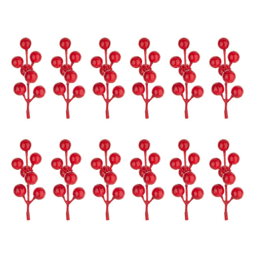 Christmas DIY Decoration Kit Red Bells Bow Ball Pinecone 1