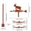 Δείκτης κατεύθυνσης ανέμου από σίδερο Weathervane1Set254x358mm 2